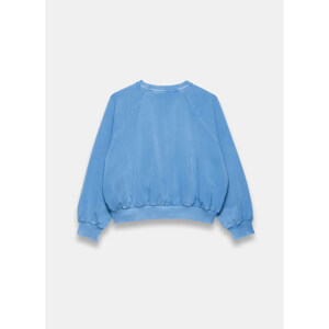 Mint Velvet Blue Cotton Washed Sweatshirt